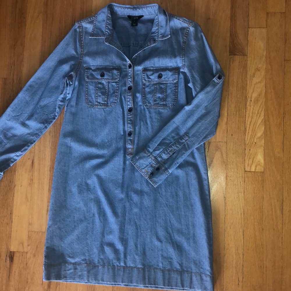 J.Crew Chambray Dress • Size S